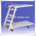 Warehouse Fitting Flat Ladder Cart With Wheels
